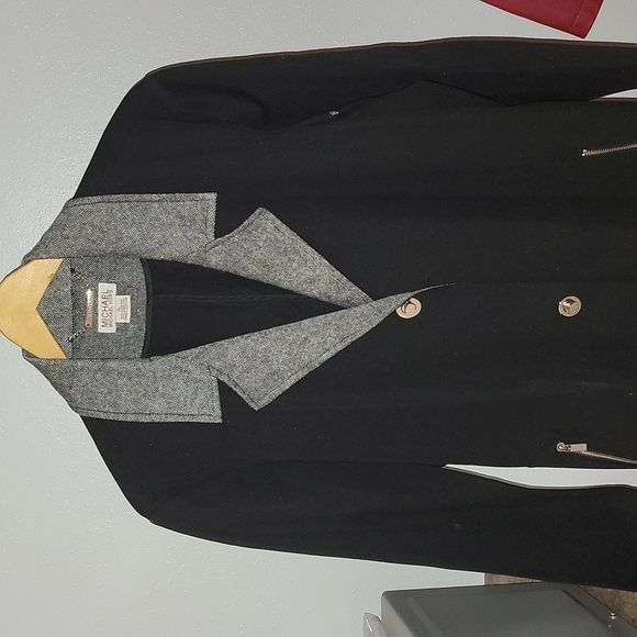 Michael Michael Kors Women's Cotton Blend Long Coat - Picture 1 of 8